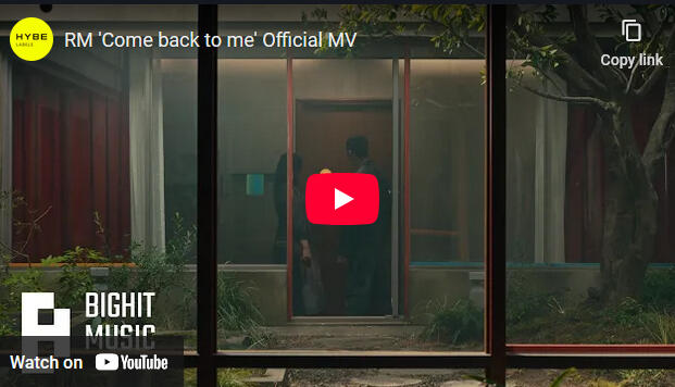 Come back to me MV